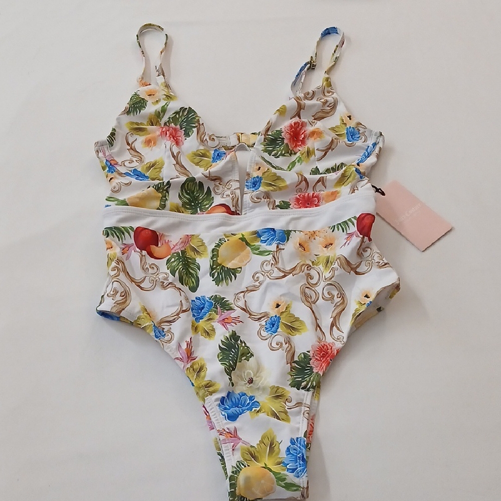 Juicy Couture One Piece with Floral Design